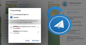 پروکسی چیست در تلگرام